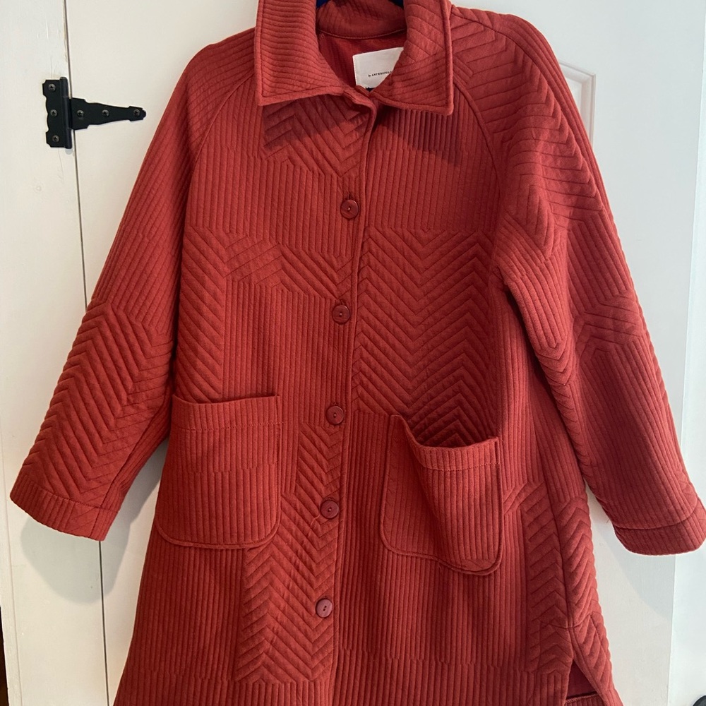 Anthropologie Terracotta Jacket